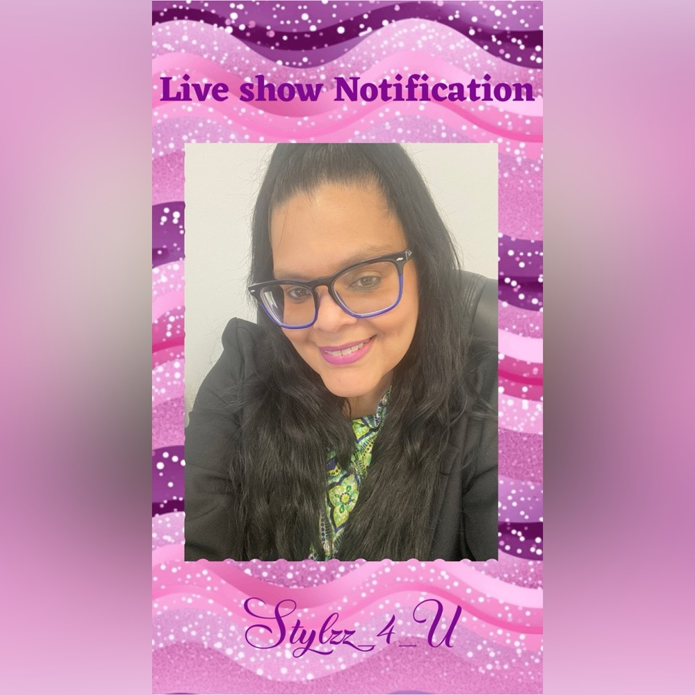 Click like for my Live Show Notification. 🦋💜🦋💜